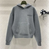 Gucci Women Viscose Jersey Hooded Sweatshirt 798544XJGSK1192 (1)