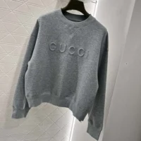 Gucci Women Viscose Jersey Sweatshirt with Embroidery 794337XJGTW1056 (1)