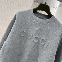 Gucci Women Viscose Jersey Sweatshirt with Embroidery 794337XJGTW1056 (1)