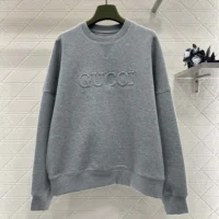 Gucci Women Viscose Jersey Sweatshirt with Embroidery 794337XJGTW1056 (1)