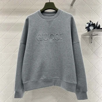 Gucci Women Viscose Jersey Sweatshirt with Embroidery 794337XJGTW1056