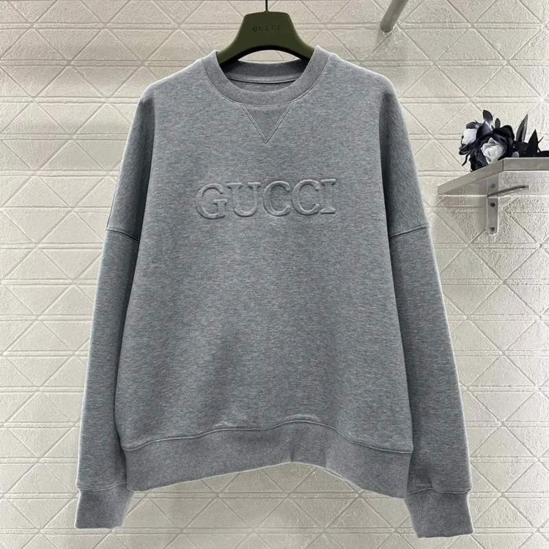 Gucci Women Viscose Jersey Sweatshirt with Embroidery 794337XJGTW1056