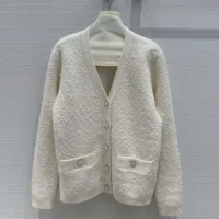 Gucci Women Wool Boucle Cardigan 797888XKD8E9200 (1)