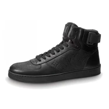 Louis Vuitton LV Men Rivoli Sneaker Boot-Black 1A8K1T