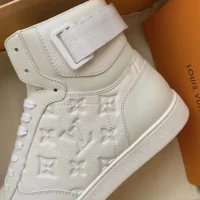 Louis Vuitton LV Men Rivoli Sneaker Boot-White 1A8K2D (4)