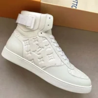 Louis Vuitton LV Men Rivoli Sneaker Boot-White 1A8K2D (4)