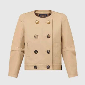 Louis Vuitton LV Women Double-Breasted Gabardine Jacket 1AFPH2