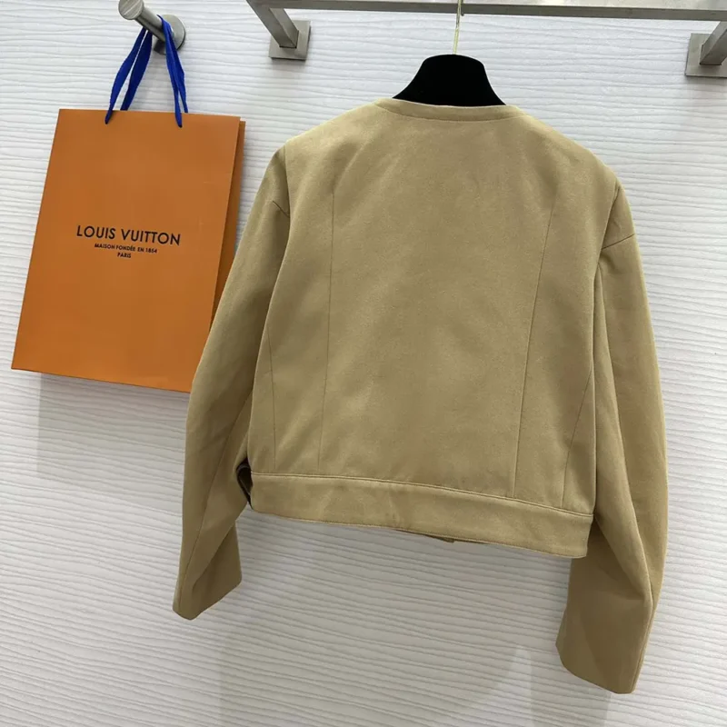 Louis Vuitton LV Women Double-Breasted Gabardine Jacket 1AFPH2