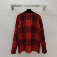 Louis Vuitton Men Damier Wool Crewneck 1AFXKG (1)