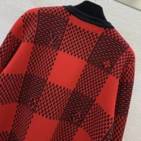 Louis Vuitton Men Damier Wool Crewneck 1AFXKG (1)