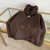 Louis Vuitton Men Embellished Cotton Hoodie 1AFWVV (1)