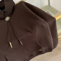 Louis Vuitton Men Embellished Cotton Hoodie 1AFWVV (1)