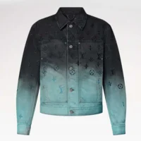 Louis Vuitton Men Embroidered Denim Blouson 1AFV97