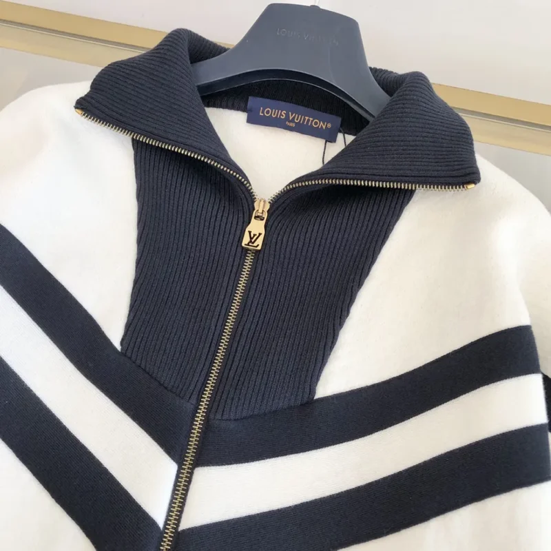 Louis Vuitton Men Knitted Cotton Sailor Blouson 1AFQPW