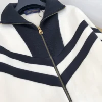 Louis Vuitton Men Knitted Cotton Sailor Blouson 1AFQPW (1)