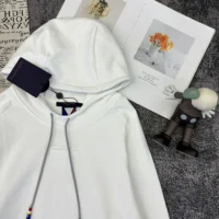 Louis Vuitton Men Signature Cotton Hoodie 1AFVUN (1)