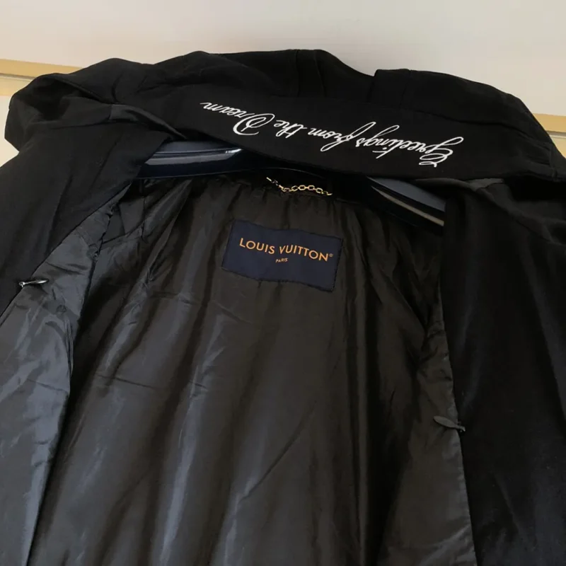 Louis Vuitton Men Technical Wool Parka 1AFRJ8