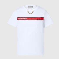 Louis Vuitton Men Vuitton Strap T-shirt 1AFYPW (1)