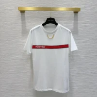 Louis Vuitton Men Vuitton Strap T-shirt 1AFYPW (1)