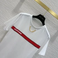 Louis Vuitton Men Vuitton Strap T-shirt 1AFYPW (1)