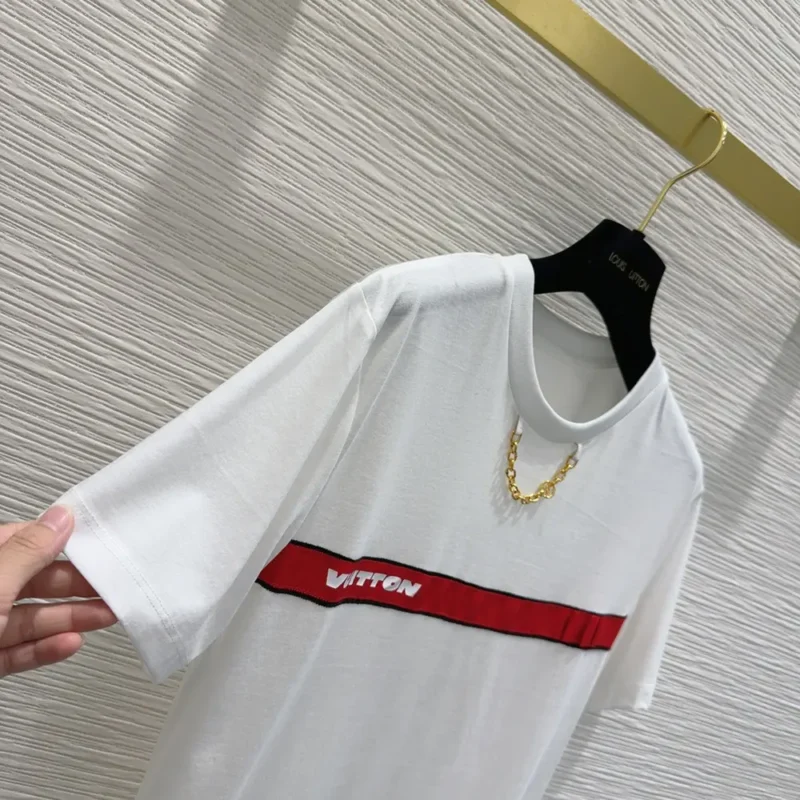 Louis Vuitton Men Vuitton Strap T-shirt 1AFYPW