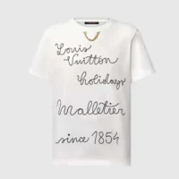 Louis Vuitton Women Embroidered LV Club T-Shirt 1AFYOX