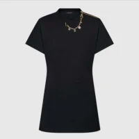 Louis Vuitton Women LV Charm T-Shirt Dress 1AFZN2 (1)