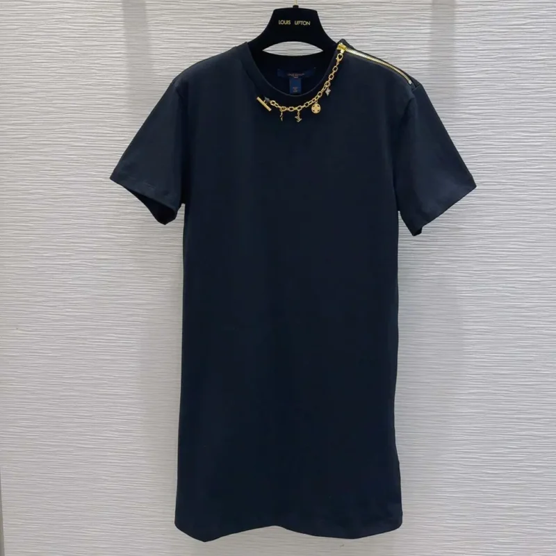 Louis Vuitton Women LV Charm T-Shirt Dress 1AFZN2