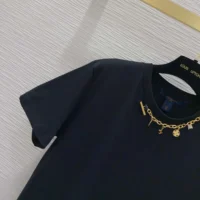 Louis Vuitton Women LV Charm T-Shirt Dress 1AFZN2 (1)