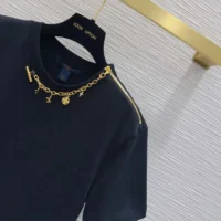 Louis Vuitton Women LV Charm T-Shirt Dress 1AFZN2 (1)