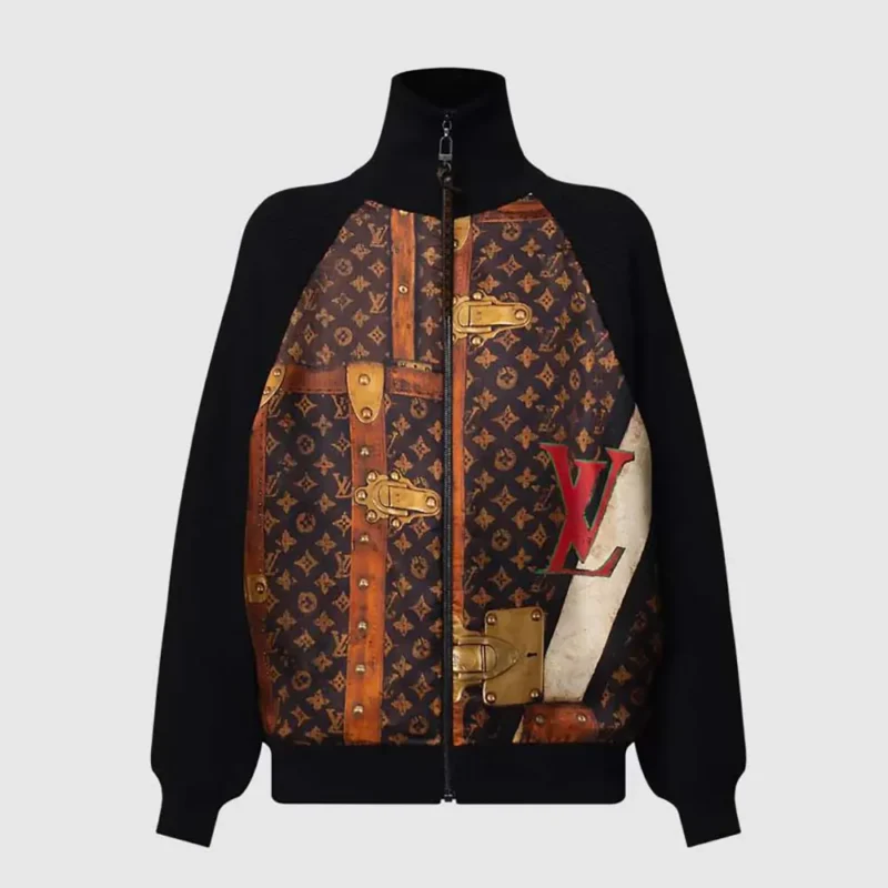 Louis Vuitton Women LV Trunk Zip-Up Jacket 1AGGST