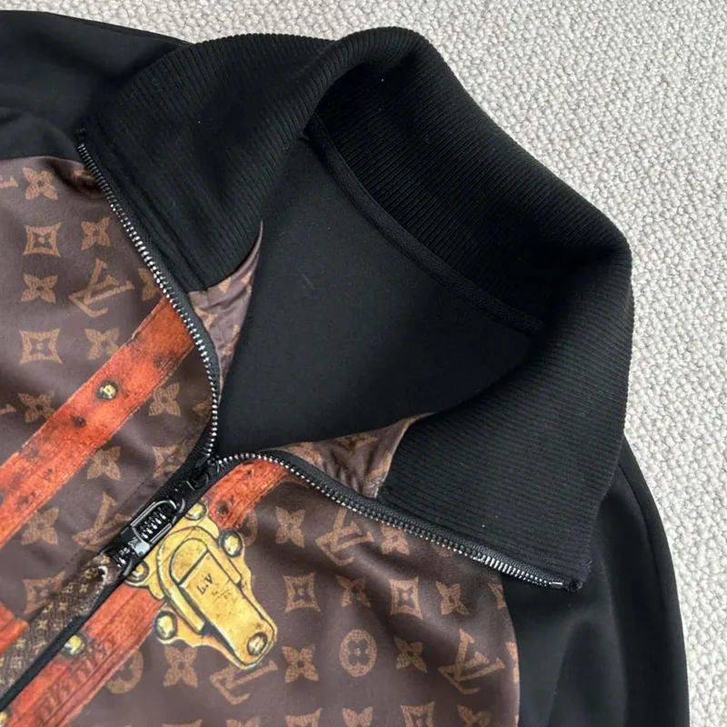 Louis Vuitton Women LV Trunk Zip-Up Jacket 1AGGST