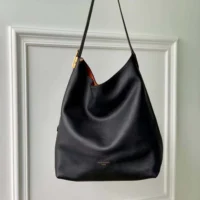 Louis Vuitton Women Low Key Hobo MM-Black M24856 (1)