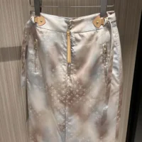 Louis Vuitton Women Monogram Cloud Utility Skirt 1AGBA5 (1)