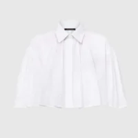 Louis Vuitton Women Monogram Fil Coupé Cape Blouse 1AFSAM (1)