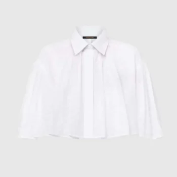 Louis Vuitton Women Monogram Fil Coupé Cape Blouse 1AFSAM