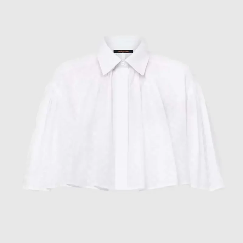 Louis Vuitton Women Monogram Fil Coupé Cape Blouse 1AFSAM