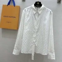 Louis Vuitton Women Monogram Fil Coupé Shirt 1AFLAG (1)