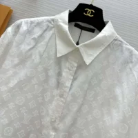 Louis Vuitton Women Monogram Fil Coupé Shirt 1AFLAG (1)