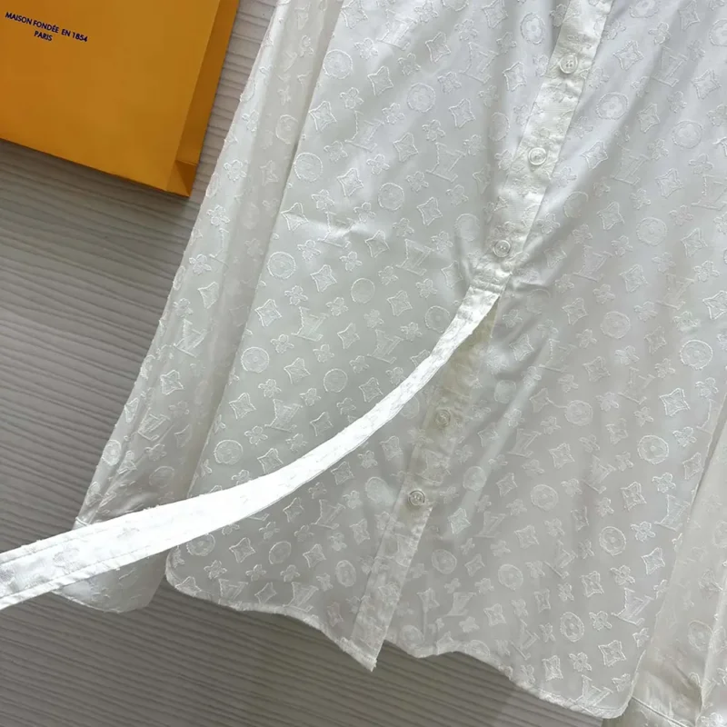 Louis Vuitton Women Monogram Fil Coupé Shirt 1AFLAG