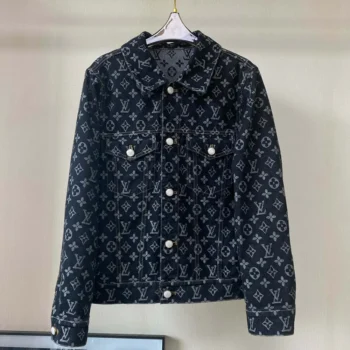 Louis Vuitton Women Monogram Jacquard Denim Jacket 1AFWWV