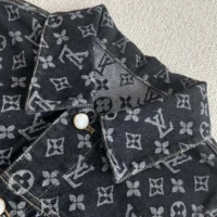 Louis Vuitton Women Monogram Jacquard Denim Jacket 1AFWWV (1)