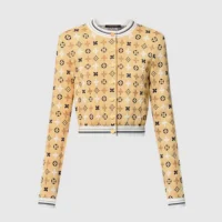 Louis Vuitton Women Monogram Kaleidoscope Cardigan 1AFZOF (1)