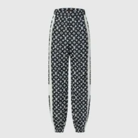 Louis Vuitton Women Monogram Printed Technical Track Pants 1AFWQ9 (1)