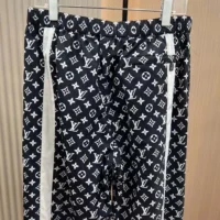 Louis Vuitton Women Monogram Printed Technical Track Pants 1AFWQ9 (1)