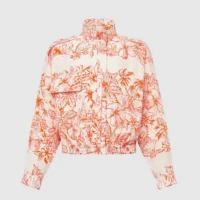 Louis Vuitton Women Tropical Floral Jacket 1AFT02 (1)