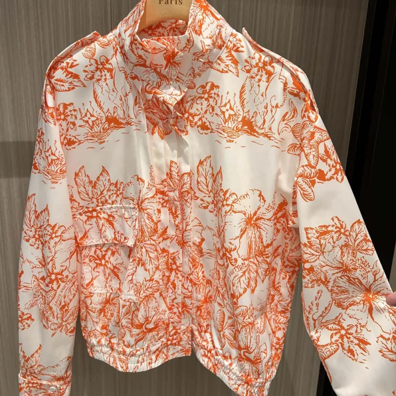 Louis Vuitton Women Tropical Floral Jacket 1AFT02