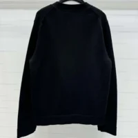 Dior Men Christian Dior Couture Cardigan Black Cashmere Jersey (1)