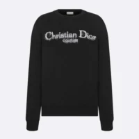 Dior Men Christian Dior Couture Sweater Black Wool Blend