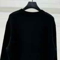 Dior Men Christian Dior Couture Sweater Black Wool Blend (1)